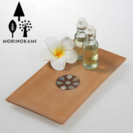 【送料無料】森の紙 木 ナチュラルウッド プレート シェル付き カトラリー おしぼり 小物入れ