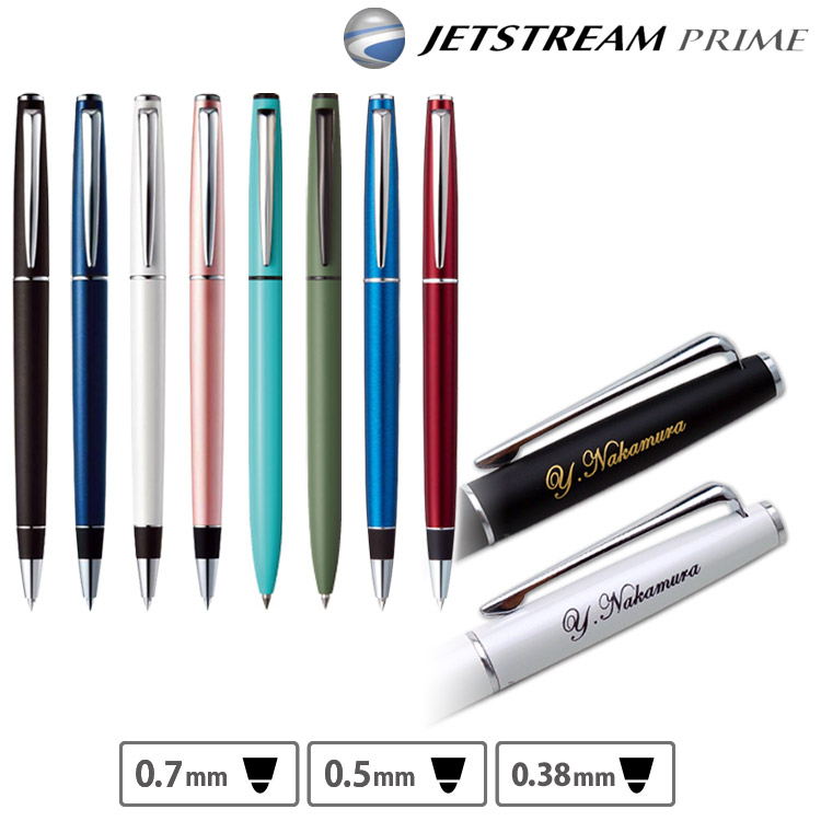 Uni Jetstream Prime Rotary Type Single Ballpoint Pen SXK-3000-38 0.38mm 2 Type 