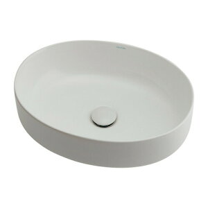 カクダイ【#CL-8747ACM】丸型洗面器 陶器製