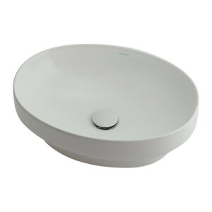 カクダイ【#CL-8770ACM】丸型洗面器 陶器製