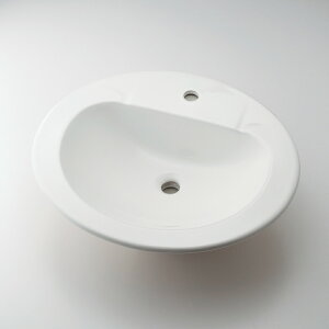 カクダイ KAKUDAI 丸型洗面器 1ホール #CL-K1000AC 水栓金具・器【純正品】