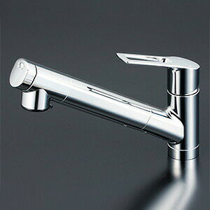 KVK ケーブイケー 【KM6001ZEC2】 浄水器内蔵シングルシャワー付混合栓(eレバー) 寒冷地【純正品】