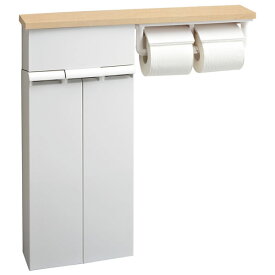 【自分でトイレをDIY】トイレ壁付け収納棚　TSF-110WEU2 トイレ収納 INAX LIXIL リクシル 壁付収納棚 (インテリアリモコン対応紙巻器/トイレットペーパーホルダー付) トイレリフォーム、リノベーション おしゃれ TSF110WEU2