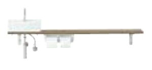 トイレ手洗い器セット YN-AALECXKXHGX INAX イナックス LIXIL リクシル キャパシア カウンタープラン カウンター奥行280 ベッセル型 角形手洗器 左仕様 壁給水・壁排水 ミドルグレード【メーカー直