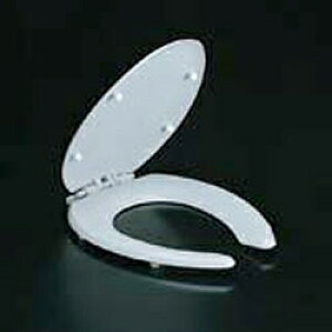 LIXIL リクシル トイレ 普通便座 フタ付前割便座 (標準) (便座当り止め無) CF-6AE【純正品】