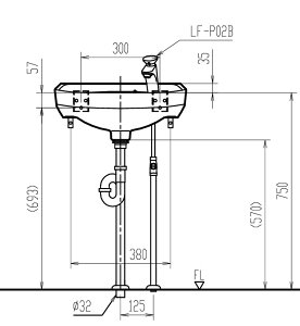 yꎮZbgzL-132AG y@rz  LF-P02B ZtXgbv INAX LIXIL NV  􂢊AZtXgbvA~ArAobNnKAǎ~@ BW1(