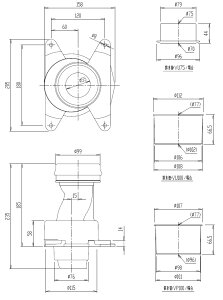 r\PbgZbg CF-ZA10HG (200) -SET rc200mmΉA[WZgC (t`X) p INAX LIXIL NVyiz