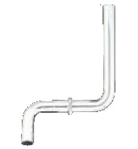 INAX イナックス LIXIL リクシル トイレ 便器用付属部材 ロータンク用洗浄管 CF-171D-3L (365) 隅付ロータンク用洗浄管38mm (洋風用) (横引365mm)【純正品】