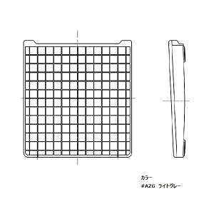 TOTO �g���b�v�J�o-(ABS) ���C�g�O���[ EKC31176N2#AZG