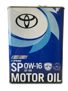 g^@TOYOTAGWIC SP 0W-16@4L iԁ@@08880-14405iԁ@08880-12105