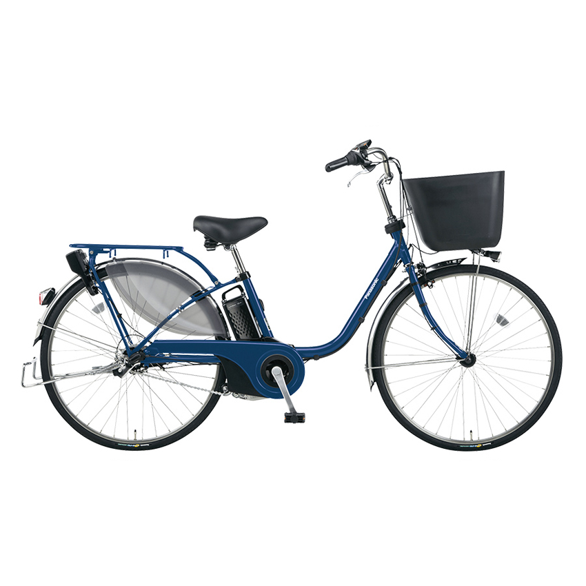 自転車購入で防犯登録付 Panasonic パナソニック 電動自転車 ViVi EX ELE637-V OUTLET SALE ビビ イーエックス Pファインブルー 26インチ 直営ストア 2021年10月発売