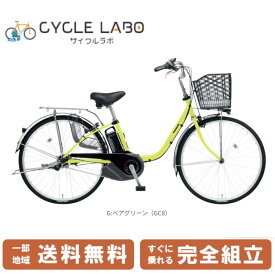 パナソニック Panasonic 電動自転車 ビビ・SX ViVi・SX 24インチ FS432-G ペアグリーン （旧FS431） 3段変速 2024年モデル