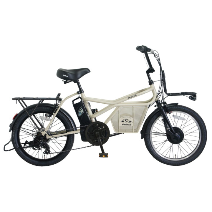 楽天市場】電動自転車 電動アシスト自転車 PELTECH ペルテック 20型 