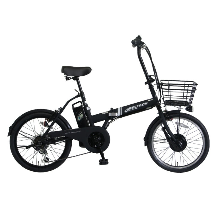 楽天市場】電動自転車 電動アシスト自転車 PELTECH ペルテック 20型 