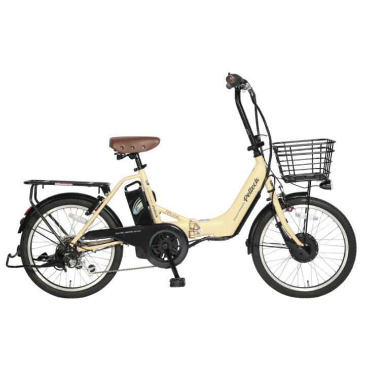 楽天市場】電動自転車 電動アシスト自転車 PELTECH ペルテック 20型 