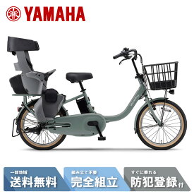 【先着☆3001円CP※18日〜3日間】 電動自転車 電動アシスト自転車 YAMAHA ヤマハ PAS babby （パスバビー） PA20BB マットユーカリ 2026