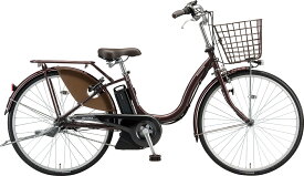 電動自転車 電動アシスト自転車 ブリヂストン アシスタU STD A6SC11-BR F.Xカラメルブラウン 26インチ 2021 防犯登録付 旧アシスタファイン