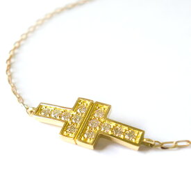 K18 k18 ブレスレット ダイヤモンド 0.15ct 18金 ゴールド ピンクゴールド ホワイトゴールド 誕生石 レディース ジュエリー アクセ 送料無料