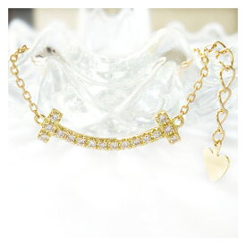 K18 k18 ブレスレット ダイヤモンド ダイヤ 0.10ct 18金 ゴールド PG WG 誕生石 レディース ジュエリー アクセ 人気 送料無料