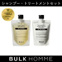 【バルクオム公式】THE SHAMPOO＆THE TREATMENT SET(シャンプー・トリートメント)｜メンズスキンケア BULK HOMME