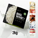 プロテイン ホエイ ビッグホエイ 2kg BIG WHEY WPC 無添加 ホエイプロテイン バルクスポーツ 送料無料 国内製造 ビックホエイ BULKSPORTS 男性 女性