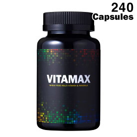 バルクスポーツ VITAMAX ビタマックス マルチビタミン240カプセル ミネラル サプリメント 男性 女性 天然由来原料 バイオペリン ギフト