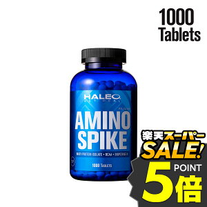 ���y�V�X�[�p�[SALE���� �|�C���g5�{���y�����zHALEO �n���I �v���e�C�� �^�u���b�g �z�G�C�v���e�C�� �A�~�m�X�p�C�N AMINOSPIKE 1000�^�u���b�g EAA BCAA �K�{�A�~�m�_ �M�t�g �j�� ���� �_�C�G�b�g