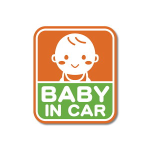 xr[CJ[ XebJ[ }bg~l[g h ό UVJbg H105mmxH90mm Baby in car 킢  Ԃ񂪏Ă܂ IW/O[