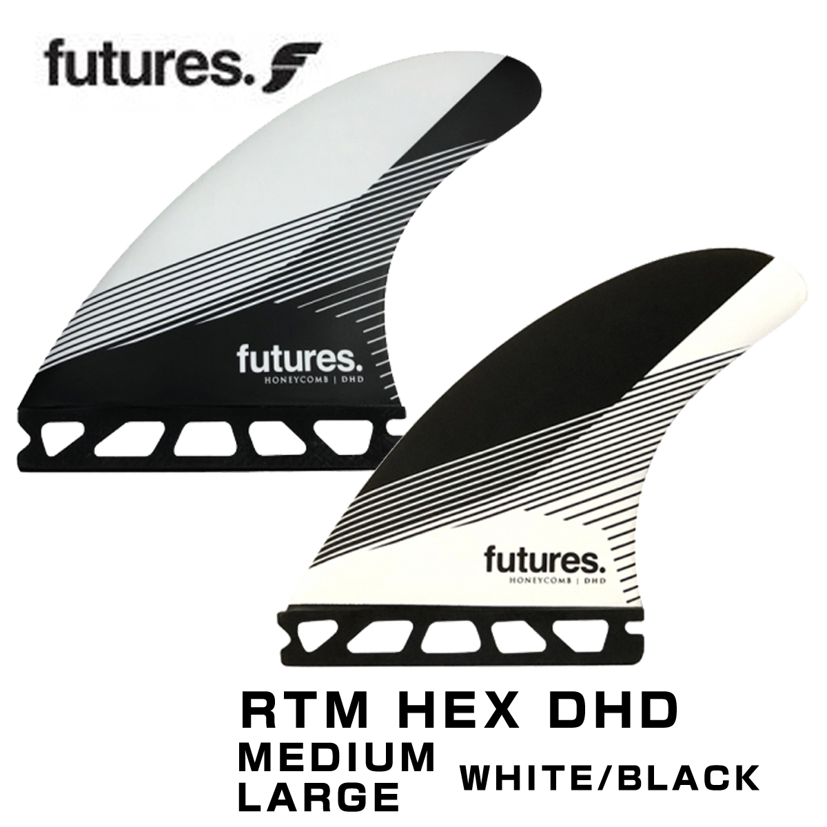 future フィン フューチャー HEX ダレン RTM ハンドリー DHD Large Lサイズ ショートボード