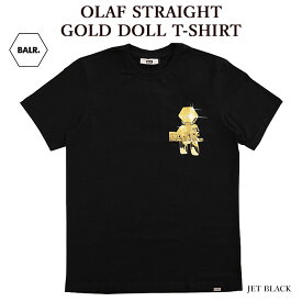BALR. ボーラー B1112 1172 OLAF STRAIGHT GOLD DOLL T-SHIRT 半袖Tシャツ ゴールドドール メンズ レディース 【並行輸入品】