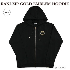 BALR. �{�[���[ B1267 1022 RANI ZIP GOLD EMBLEM HOODIE �W�b�v�A�b�v�p�[�J�[ �S�[���h �����Y ���f�B�[�X�y���s�A���i�z