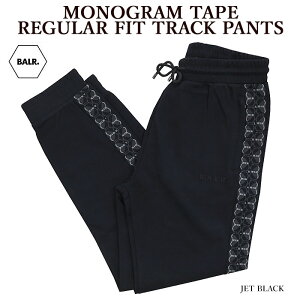 BALR. �{�[���[ B1412 1032 MONOGRAM TAPE REGULAR FIT TRACK PANTS �g���b�N�p���c �W���[�W �Z�b�g�A�b�v �����Y ���f�B�[�X�y���s�A���i�z