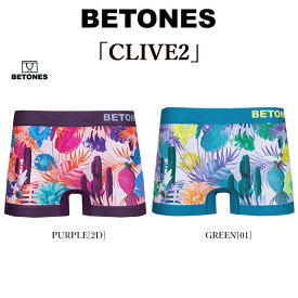 BETONES ビトーンズ CVE002 CLIVE2 植物 ボクサーパンツ 下着 アンダーウェア 返品・交換不可 メンズ