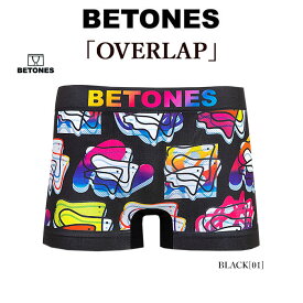 BETONES ビトーンズ LAP001 OVERLAP ボクサーパンツ 下着 アンダーウェア 返品・交換不可 メンズ