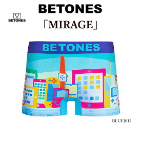 【店内全品ポイント5倍】BETONES ビトーンズ MIRAGE 蜃気楼 ボクサーパンツ 下着 アンダーウェア 返品・交換不可 メンズ