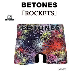 BETONES ビトーンズ ROC001 ROCKETS 花火 ボクサーパンツ 下着 アンダーウェア 返品・交換不可 メンズ