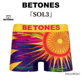 BETONES ビトーンズ SOL003 SOL3 太陽 ボクサーパンツ 下着 アンダーウェア 返品・交換不可 メンズ