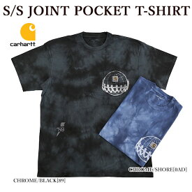 【店内全品ポイント5倍】CARHARTT カーハート I028932 CARHARTT WIP S/S JOINT POCKET T-SHIRT 半袖Tシャツ タイダイ柄 ポケットTシャツ メンズ レディース【並行輸入品】