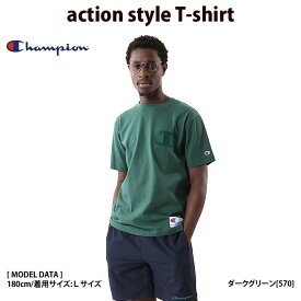 【ポイント10倍】Champion チャンピオン C3-M358 Tシャツ