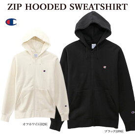 【店内全品ポイント5倍】Champion チャンピオン C3-Q106 ZIP HOODED SWEATSHIRT ジップフーデッドスウェットシャツ 裏起毛 ジップパーカー ベーシック パーカー メンズ レディース