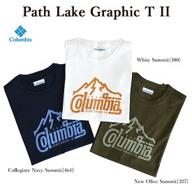 【ポイントアップ】Columbia コロンビア AX2959 PATH LAKE GRAPHIC T II パスレイクグラフィックTシャツ 半袖Tシャツ メンズ キャンプ アウトドア