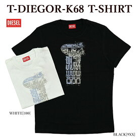 DIESEL ディーゼル A12496 0GRAI T-DIEGOR-K68 T-SHIRT 半袖Tシャツ メタリックロゴ メンズ レディース【並行輸入品】