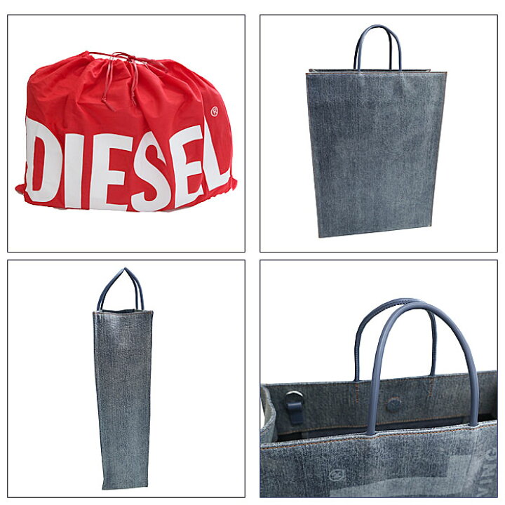 楽天市場】DIESEL ディーゼル X08919 P4636 DSL SHOPPER L FD X トート  