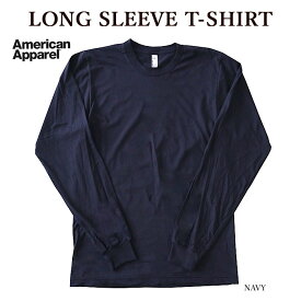 【店内全品ポイント5倍】American Apparel アメリカンアパレル 2012 長袖Tシャツ ロンT 無地長袖 返品・交換不可 メンズ レディース【並行輸入品】