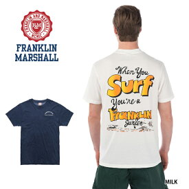 【店内全品ポイント5倍】FRANKLIN&MARSHALL フランクリン&マーシャル TSMF430AN Tシャツ