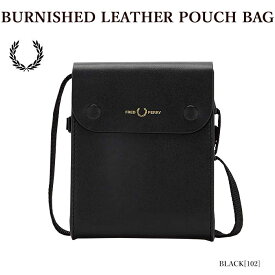 FRED PERRY フレッドペリー L4331 BURNISHED LEATHER POUCH BAG ショルダーバッグ レザーバッグ メンズ レディース