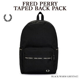 【ポイントアップ】FRED PERRY フレッドペリー L7257 FRED PERRY TAPED BACK PACK バックパック ロゴテープ メンズ レディース