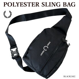 【ポイントアップ】FRED PERRY フレッドペリー L7277 POLYESTER SLING BAG ボディバッグ ワンショルダー メンズ レディース