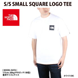 THE NORTH FACE ノースフェイス NT31900 S/S SMALL SQUARE LOGO TEE Tシャツ