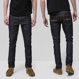 【ポイント10倍】Nudie Jeans ヌーディージーンズ 111946 LEAN DEAN DRY 16 DIPS L30 リーンディーン デニム リジッド